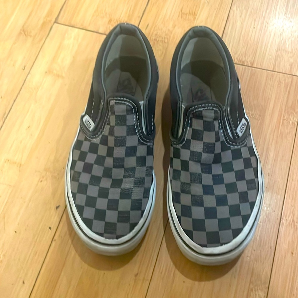 Van's Kids Classic Slip On Checkered Sneaker